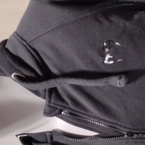 Venom black full zip hoodie. Large